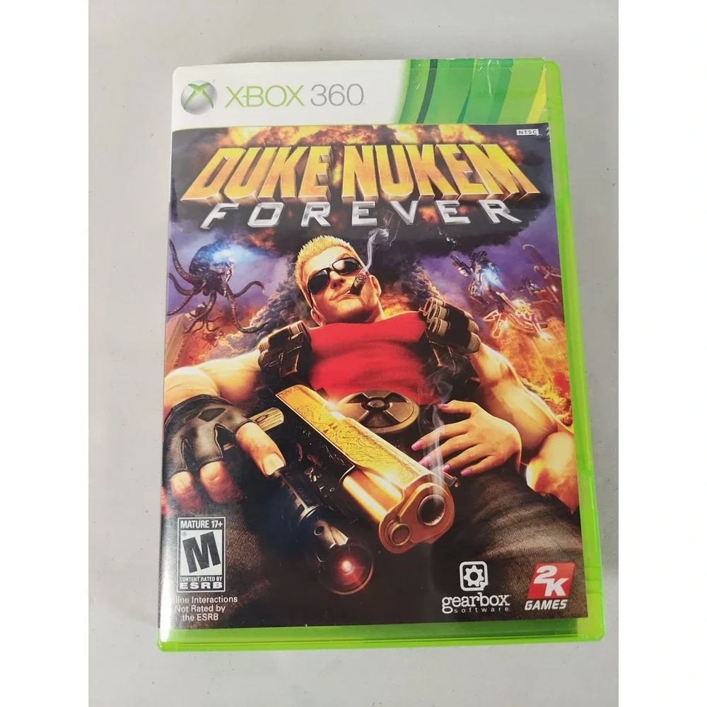 Duke Nukem Forever (Microsoft Xbox 360, 2011) Complete, CIB